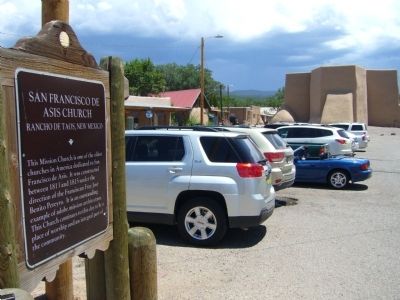 San Francisco de Asis Church Marker. Click for full size. San Francisco de Asis Church Marker image. Click for full size.