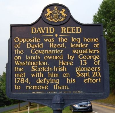 David Reed Marker image. Click for full size.