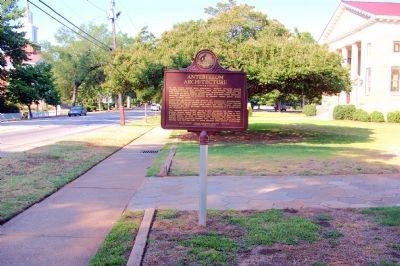 Antebellum Architecture Marker image. Click for full size.