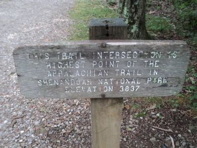 Appalachian Trail High Point Marker image. Click for full size.