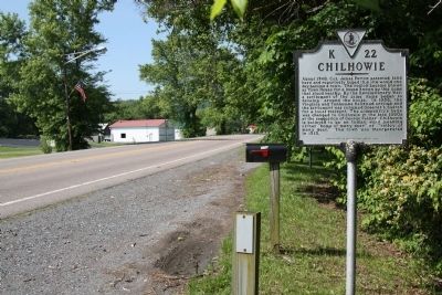 Chilhowie Marker image. Click for full size.