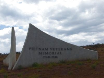 Entrance to Vietnam Veterans National Memorial. Click for full size. Entrance to Vietnam Veterans National Memorial image. Click for full size.
