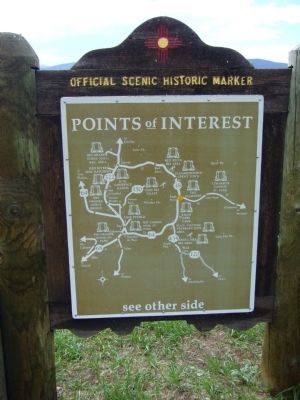 <i>back of</i> Elizabethtown Marker. Click for full size. <i>back of</i> Elizabethtown Marker image. Click for full size.