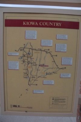 Kiowa Marker (reverse side). Click for full size. Kiowa Marker (reverse side) image. Click for full size.