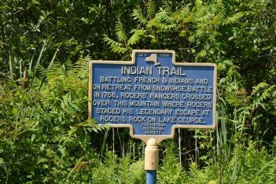 Indian Trail Marker. Click for full size. Indian Trail Marker image. Click for full size.