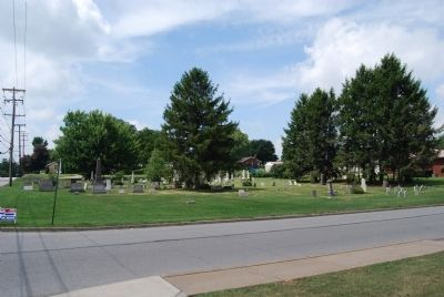 Ohio United Presbyterian Church Cemetery image. Click for full size.