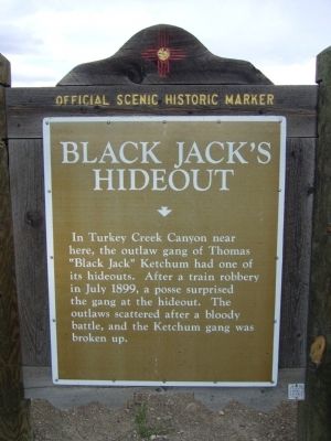 Black Jacks Hideout Marker image. Click for full size.