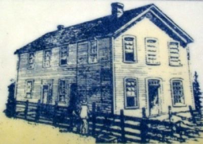 Drawing on Secession Convention Marker. Click for full size. Drawing on Secession Convention Marker image. Click for full size.
