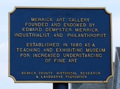 Merrick Art Gallery Marker image. Click for full size.