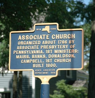 Associate Church Marker image. Click for full size.