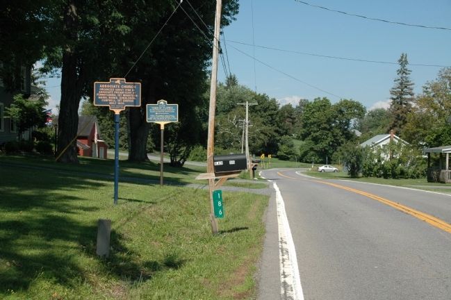 Associate Church Marker. Click for full size. Associate Church Marker image. Click for full size.