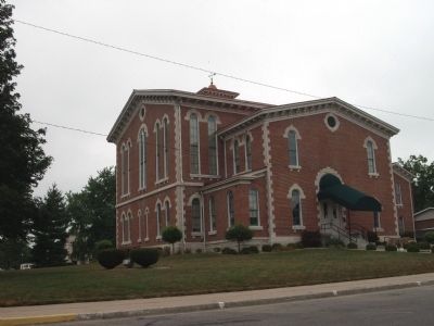 East Side - - Jennings County Courthouse - Vernon, Indiana image. Click for full size.