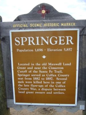 Springer Marker image. Click for full size.