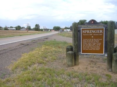 Springer Marker. Click for full size. Springer Marker image. Click for full size.