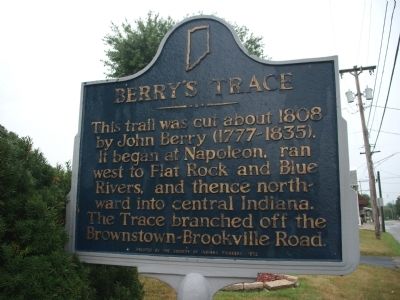 Obverse View - - Berry's Trace Marker image. Click for full size.