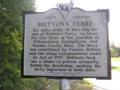 Britton's Ferry Marker image. Click for full size.