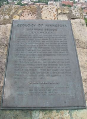 Geology of Minnesota Marker. Click for full size. Geology of Minnesota Marker image. Click for full size.