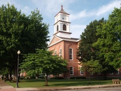 North/East Corner - - Ripley County Courthouse - - Versailles, Indiana image. Click for full size.