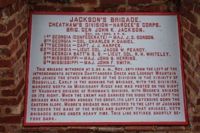 Jackson's Brigade. Marker image. Click for full size.
