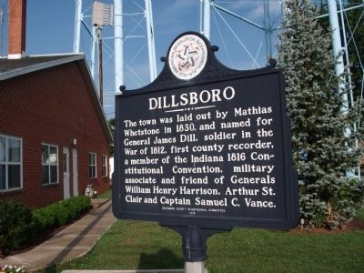 Dillsboro Marker image. Click for full size.