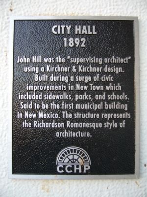 City Hall Marker. Click for full size. City Hall Marker image. Click for full size.