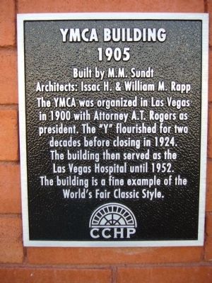 YMCA Building Marker. Click for full size. YMCA Building Marker image. Click for full size.