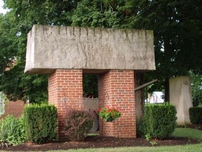 Bicentennial Memorial. Click for full size. Bicentennial Memorial image. Click for full size.
