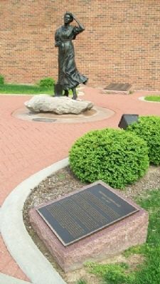 Hannah Cole Marker & Statue image. Click for full size.