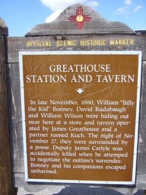 Greathouse Station and Tavern Marker image. Click for full size.
