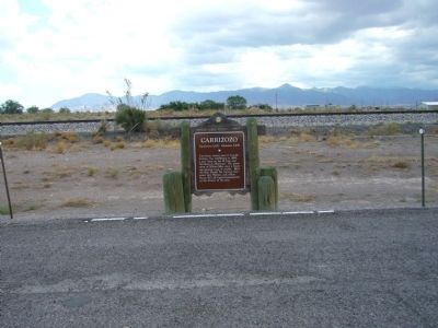 Carrizozo Marker image. Click for full size.