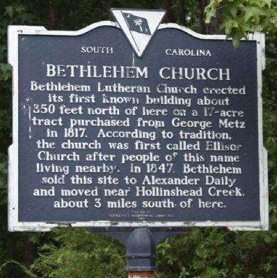 Bethlehem Church Marker. Click for full size. Bethlehem Church Marker image. Click for full size.