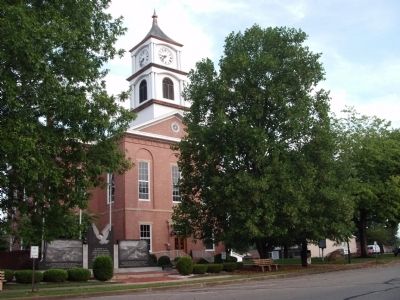 South/East Corner - - Ripley County Courthouse - - Versailles, Indiana. Click for full size. South/East Corner - - Ripley County Courthouse - - Versailles, Indiana image. Click for full size.
