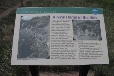 A New Home in the Hills Marker image. Click for full size.