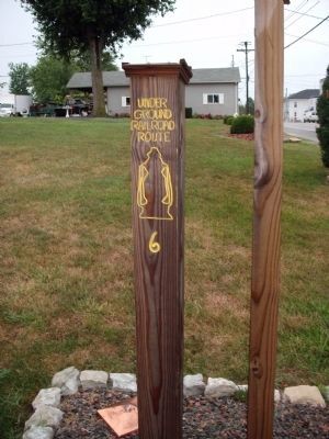 Underground Railroad Route - (# 6) image. Click for full size.