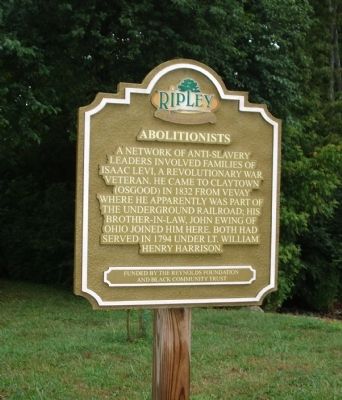 Abolitionists Marker image. Click for full size.
