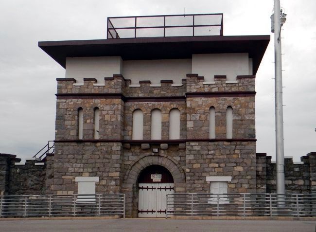 Main Entrance to the Bristol Municipal Stadium image. Click for full size.
