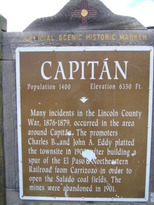 Capitan Marker image. Click for full size.