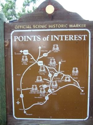 <i>Back of</i> Fort Stanton Marker. Click for full size. <i>Back of</i> Fort Stanton Marker image. Click for full size.