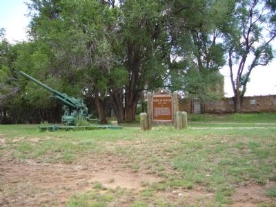 Fort Stanton Marker. Click for full size. Fort Stanton Marker image. Click for full size.