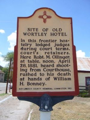 Site of Old Wortley Hotel Marker image. Click for full size.