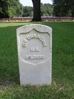 An Example Of The Stone Trench Markers. Click for full size. An Example Of The Stone Trench Markers image. Click for full size.