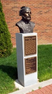 Frederick T. Kemper Bust and Marker image. Click for full size.