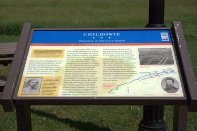 Chilhowie Marker. Click for full size. Chilhowie Marker image. Click for full size.