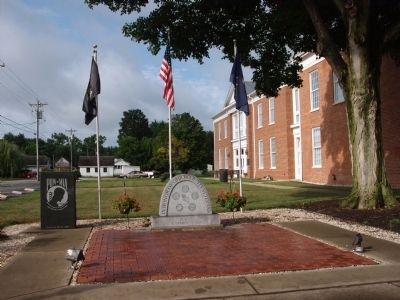 Full View - - Ohio County Veteran's Memorial Marker. Click for full size. Full View - - Ohio County Veteran's Memorial Marker image. Click for full size.