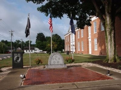 Full View - - Ohio County Veteran's Memorial Marker image. Click for full size.