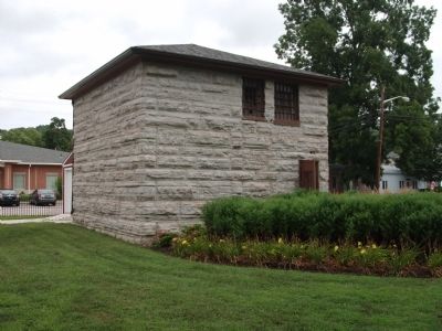 Other View - - Old Two Story Stone Jail image. Click for full size.