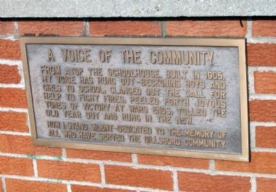 A Voice of the Community Marker image. Click for full size.