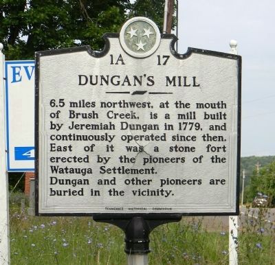 Dungans Mill Marker image. Click for full size.