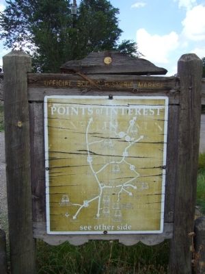<i>Back of:</i> Old Dowlin Mill Marker image. Click for full size.