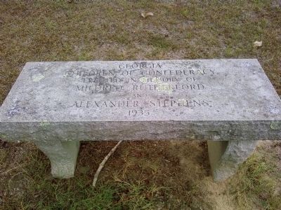 Memorial Bench. Click for full size. Memorial Bench image. Click for full size.